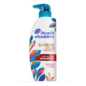 Head & Shoulders Supreme Sulfate Free Color Protect Shampoo;  11.8oz