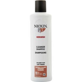 NIOXIN by Nioxin SYSTEM 3 CLEANSER FOR FINE CHEMICALLY ENHANCED NORMAL TO THIN LOOKING HAIR 10.1 OZ