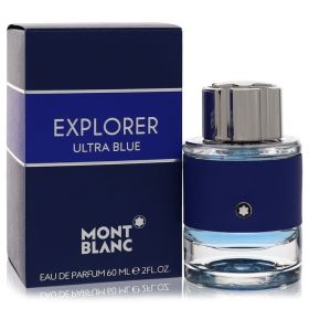 Montblanc Explorer Ultra Blue by Mont Blanc Eau De Parfum Spray (GENDER: Men, size: 2 oz)