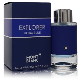 Montblanc Explorer Ultra Blue by Mont Blanc Eau De Parfum Spray (GENDER: Men, size: 3.3 oz)