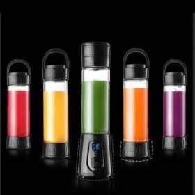 JuiceUp N Go Quick Portable Juicer And Smoothie Blender (Color: BLACK)