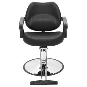 VEVOR Salon Chair, Barber Chair for Hair Stylist, Styling Chair with Heavy Duty Hydraulic Pump (Item Size: 23 x 19 x 41 inches, With Headrest or Not: Without Headrest)